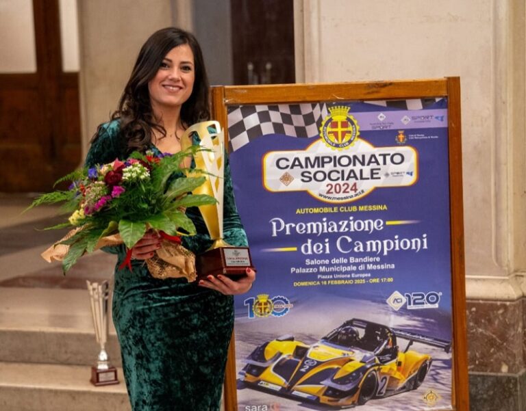 Messina: Federica Campochiaro alla “Cerimonia di premiazione dei campioni”