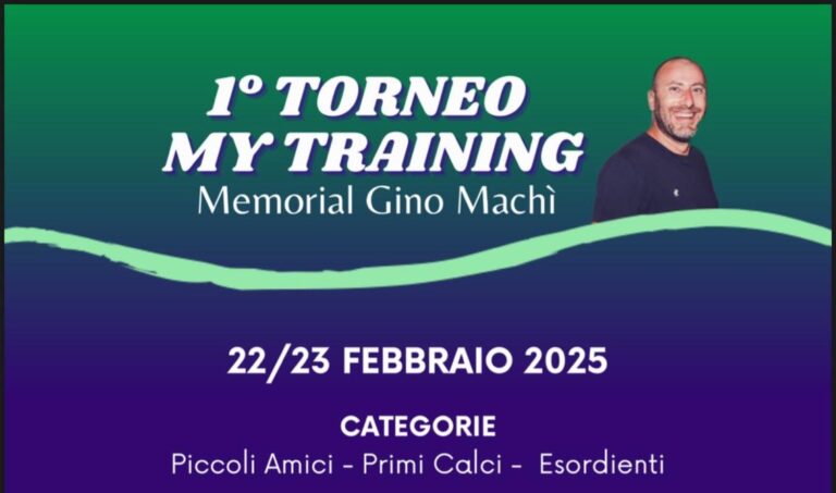 Sant’Agata Militello, il 22 e 23 febbraio “I° Torneo My Training – Memorial Gino Machì”