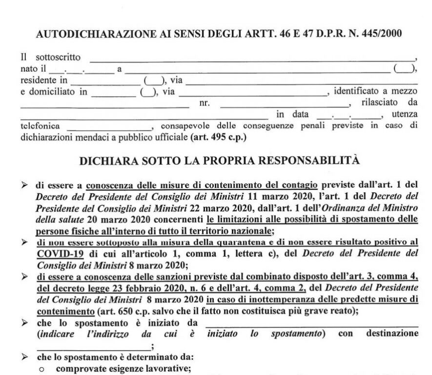 Autocertificazione-885x768