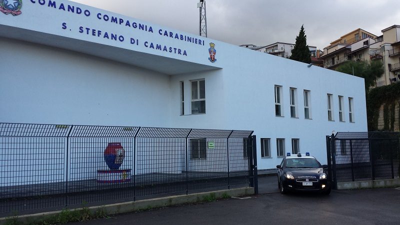 I Carabinieri di Santo Stefano di Camastra