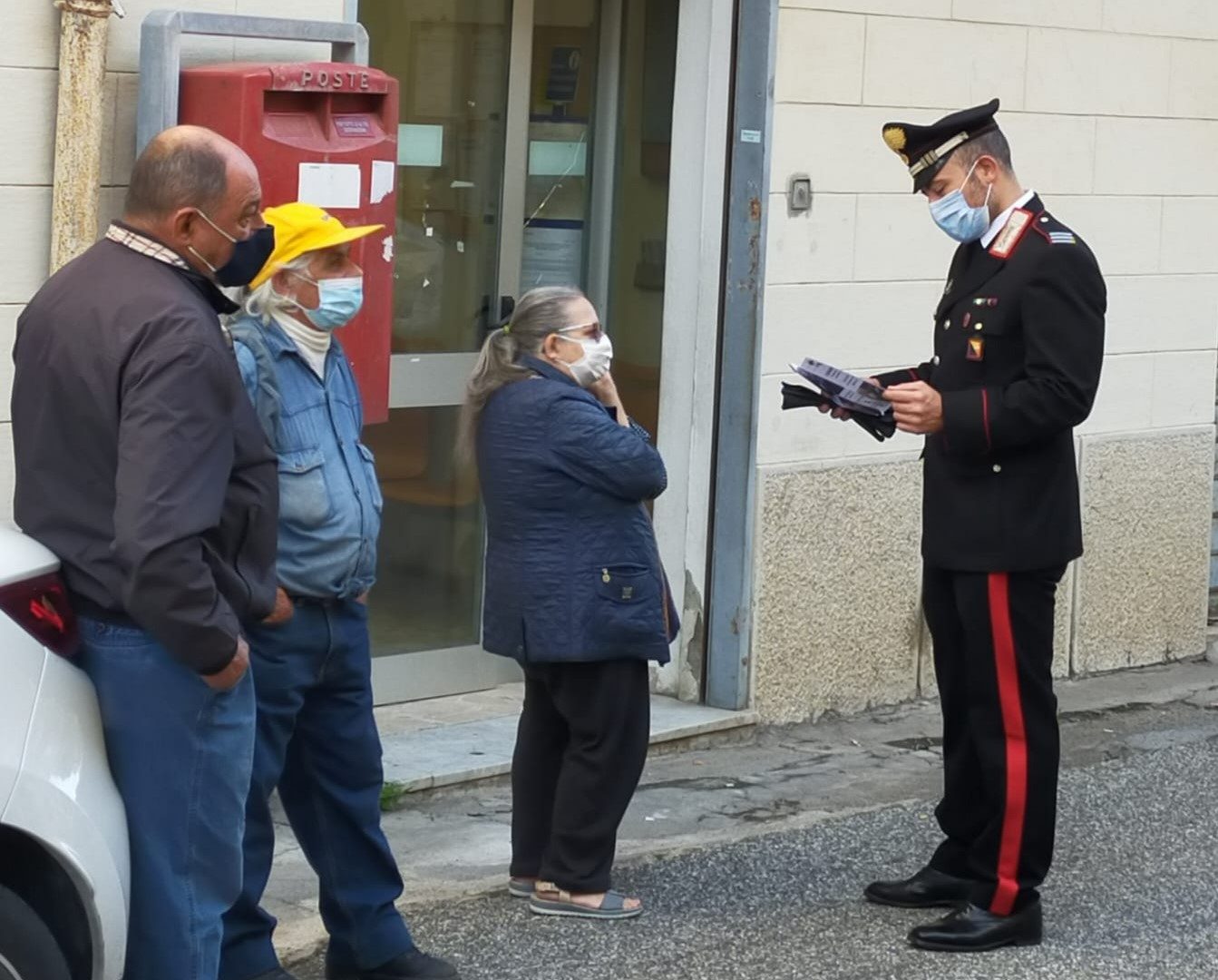 Campagna anti truffa anziani CC Messina Sud