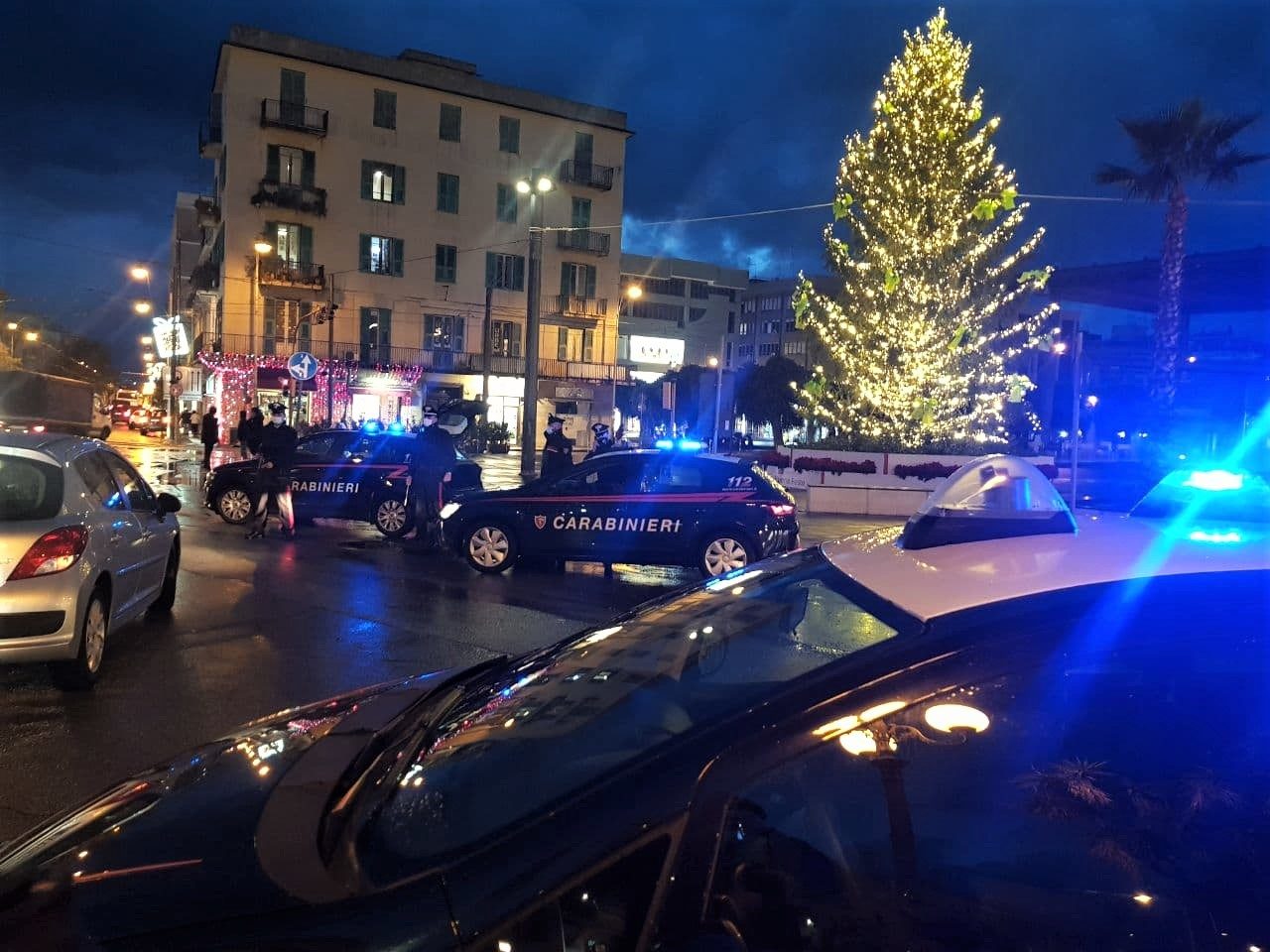 Controlli Carabinieri Messina centro Natale