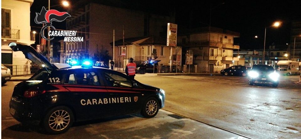 Controlli Carabinieri CC Barcellona P.G. repertorio