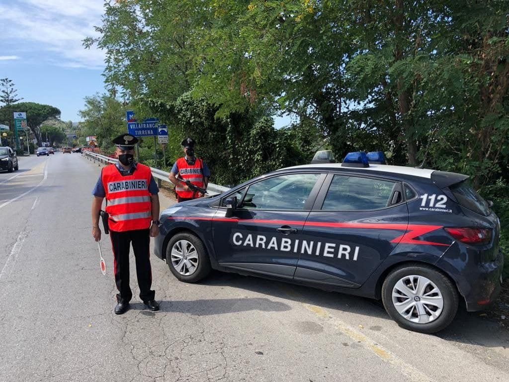 Controlli Carabinieri Villafranca