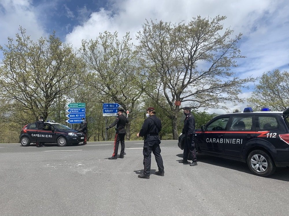 Controlli carabinieri Cesarò