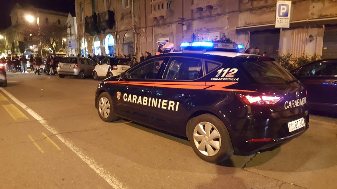 messina carabinieri notte