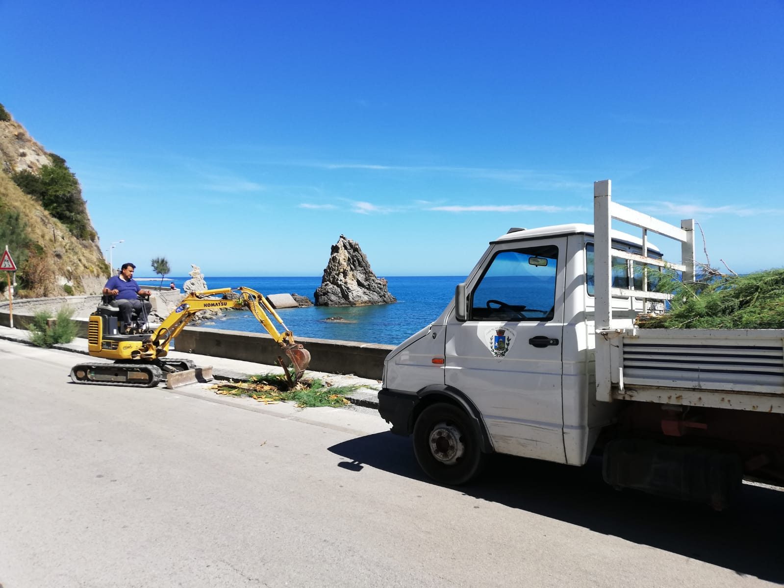 Lavori Lungomare capo d'orlando