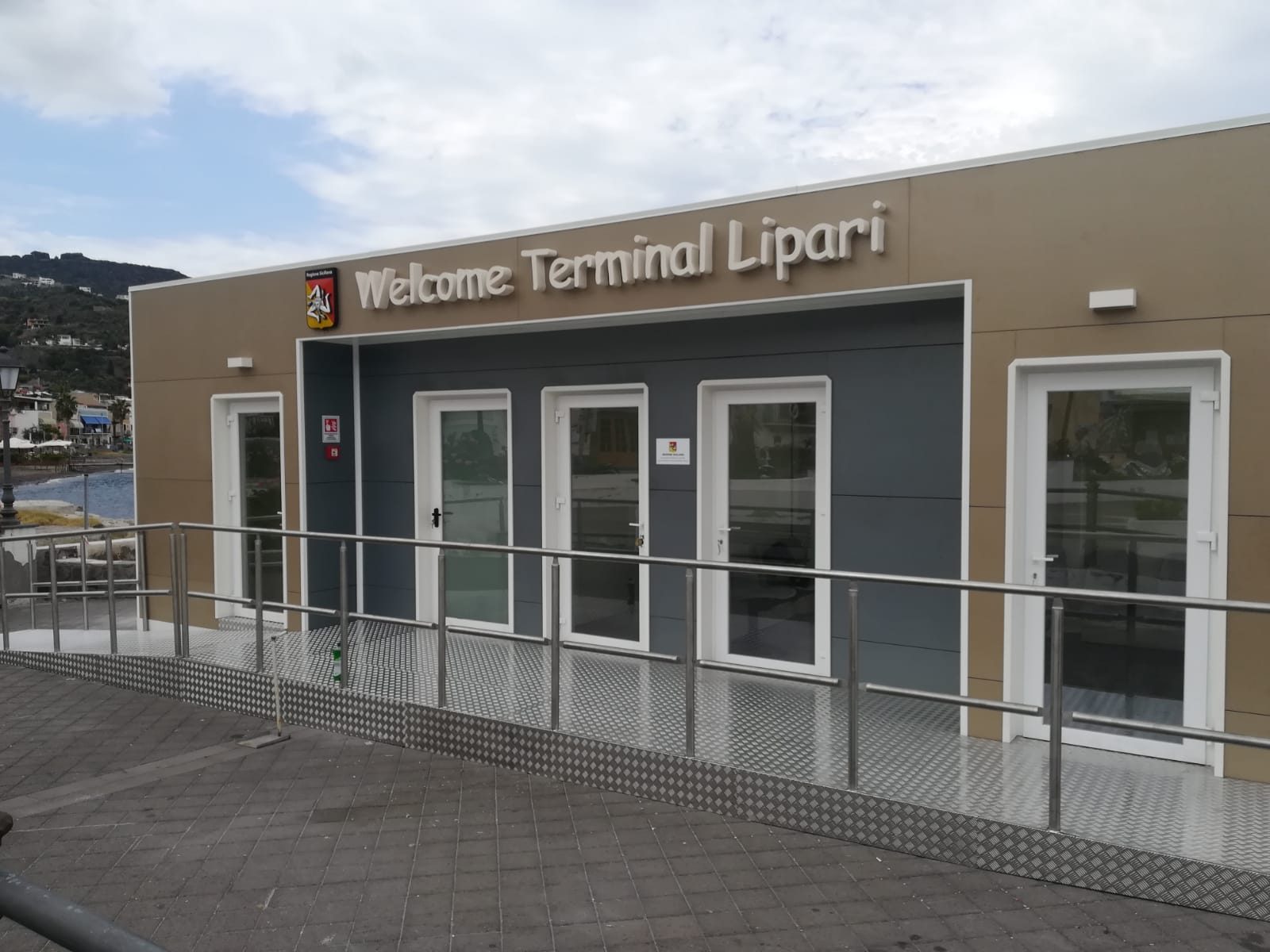 Lipari-Welcome terminal