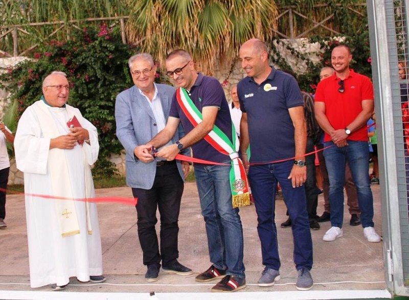 Inaugurato il campo da tennis