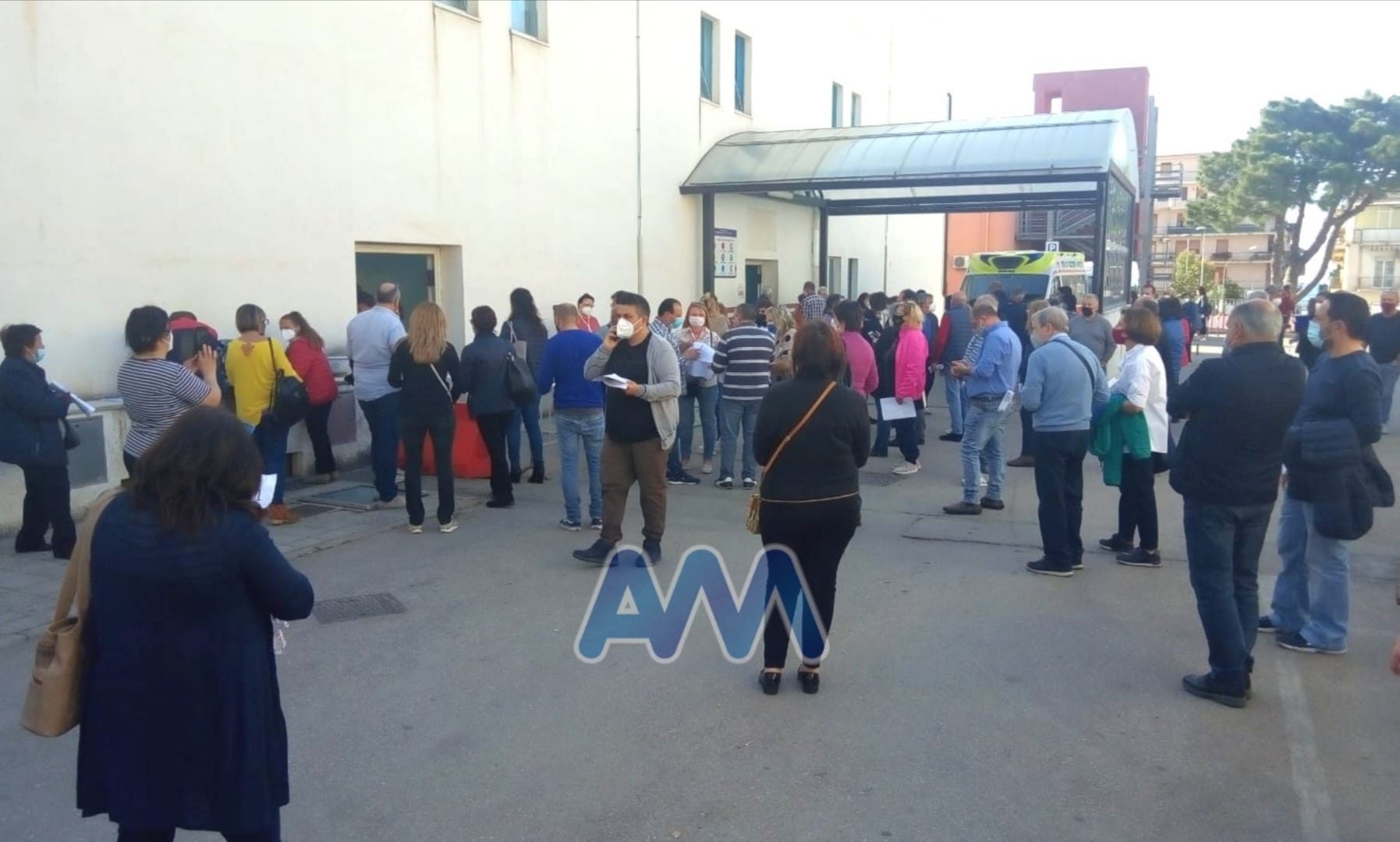 Vaccini ospedale Sant'Agata Militello (1)