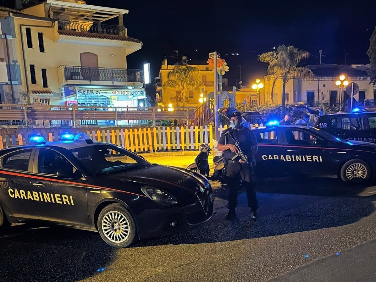 Carabinieri coordinato Taormina