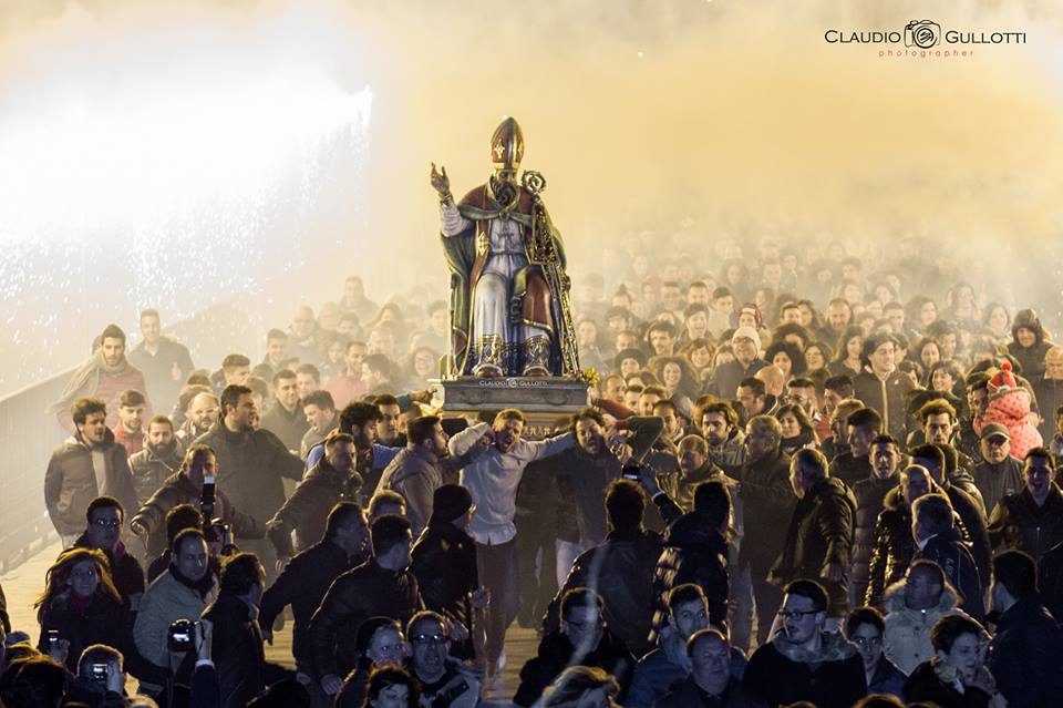 La storica "corsa di San Leone", a Sinagra, foto di Claudio Gullotti