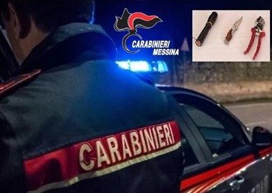 furto messina carabinieri