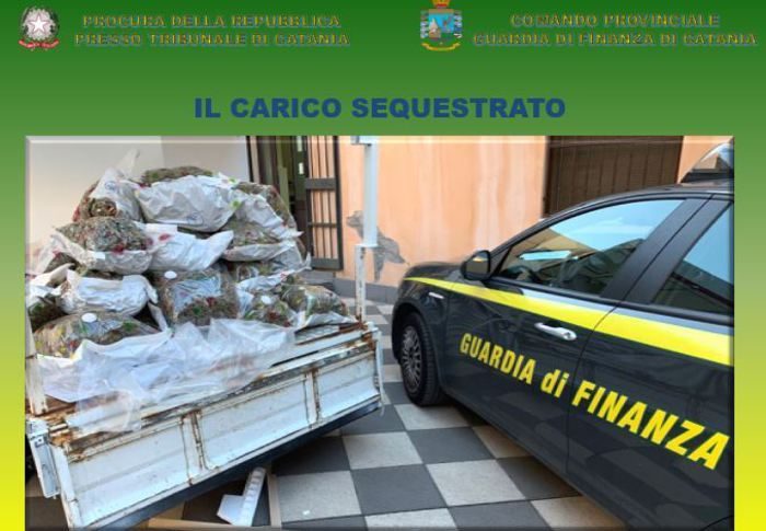 41 kg nel congelatore, arrestato corriere