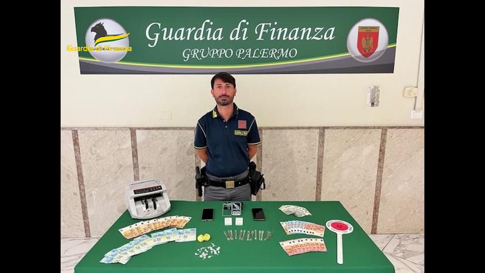 guardia finanza palermo droga