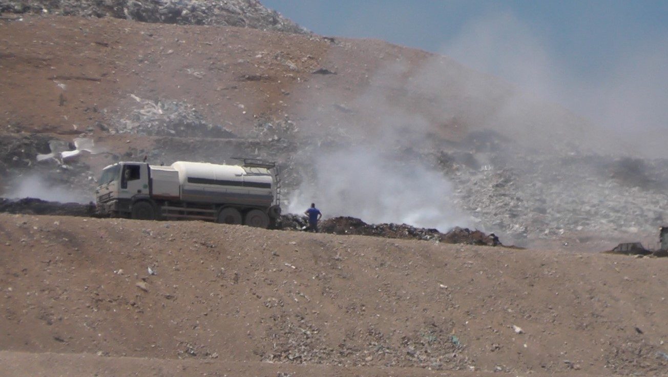 incendio discarica Bellolampo