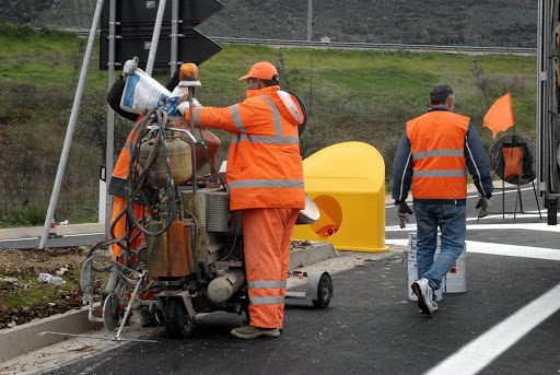 lavori segnaletica orizzontale