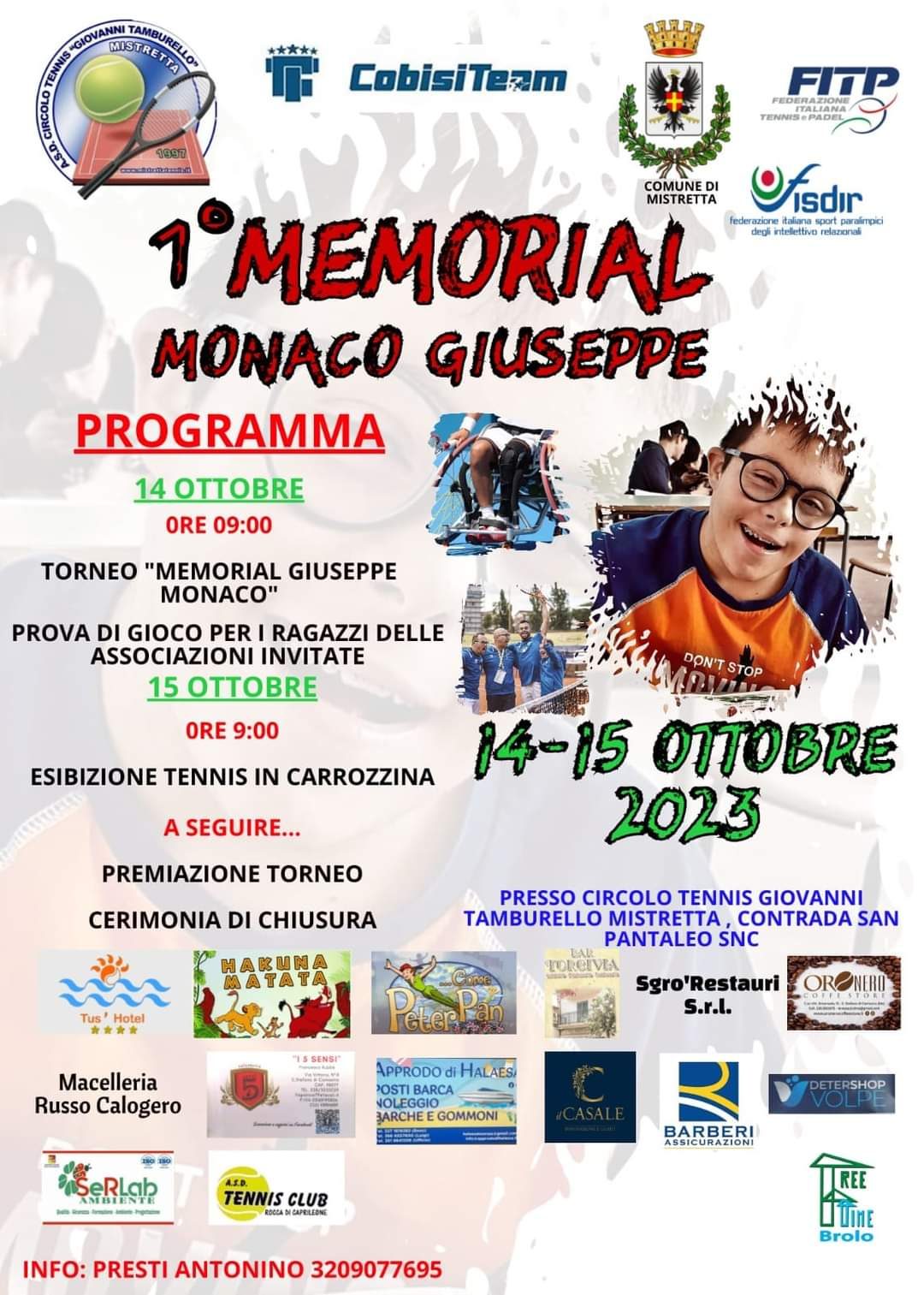 memorial giuseppe monaco mistretta