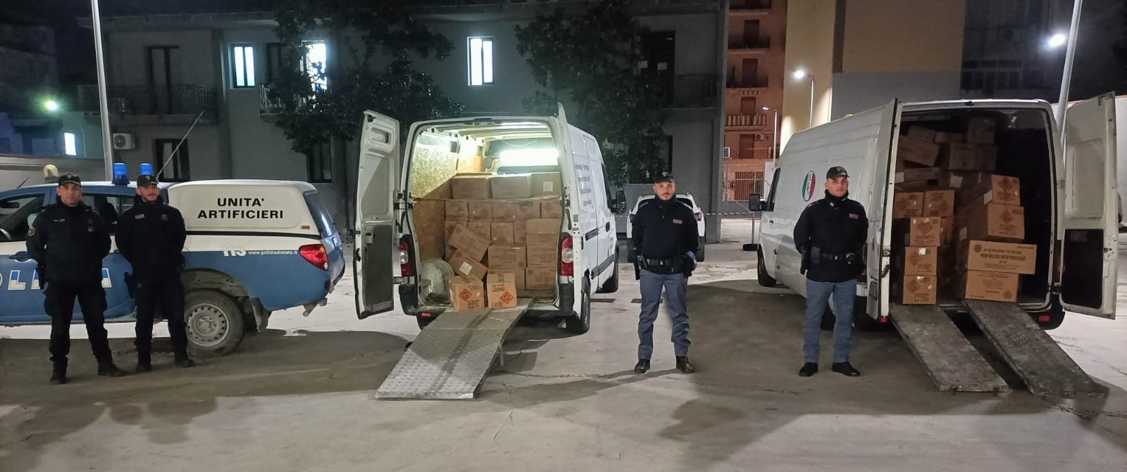 sequestro botti illegali